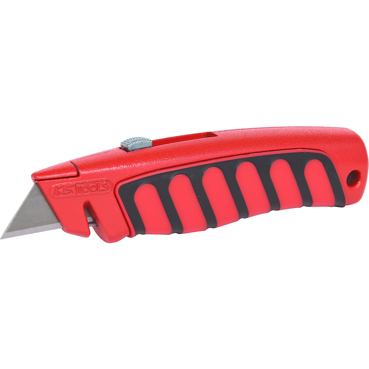 Cuțit profesional universal – KS Tools, cu lamă trapezoidală, lungime 145 mm-0