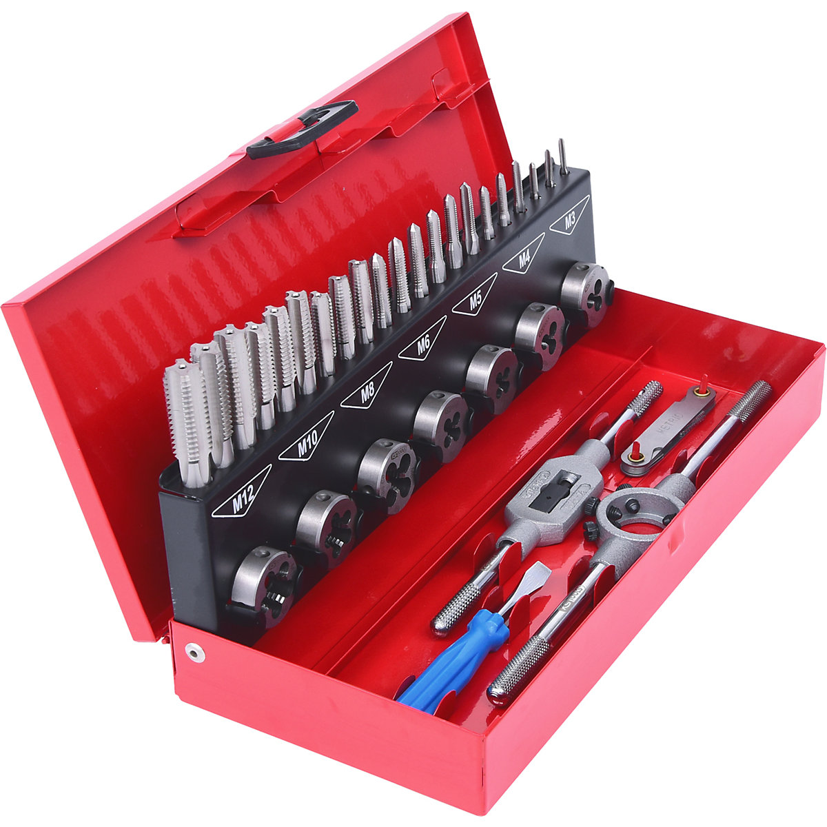 Set de unelte de tăiat filete HSS Co – KS Tools (Imagine produs 5)-4