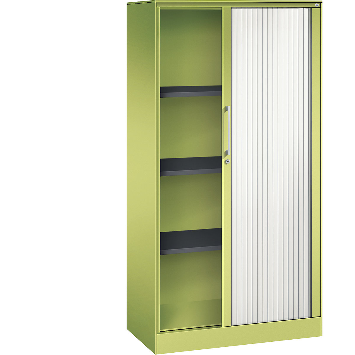 Ormar s rolo vratima ASISTO, visina 1617 mm – C+P