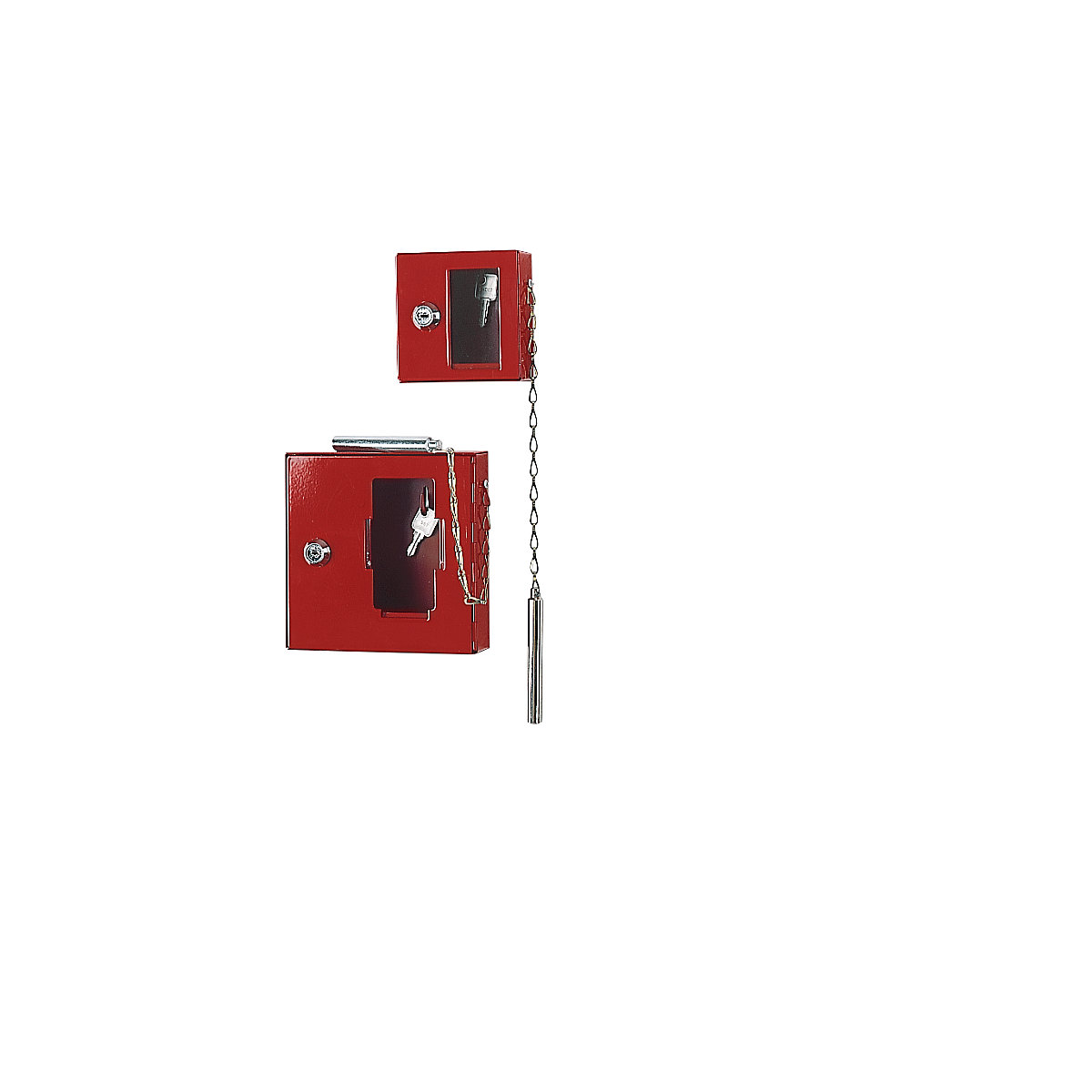 Kutija za ključeve u slučaju nužde sa staklenom pločom (Prikaz proizvoda 2)-1