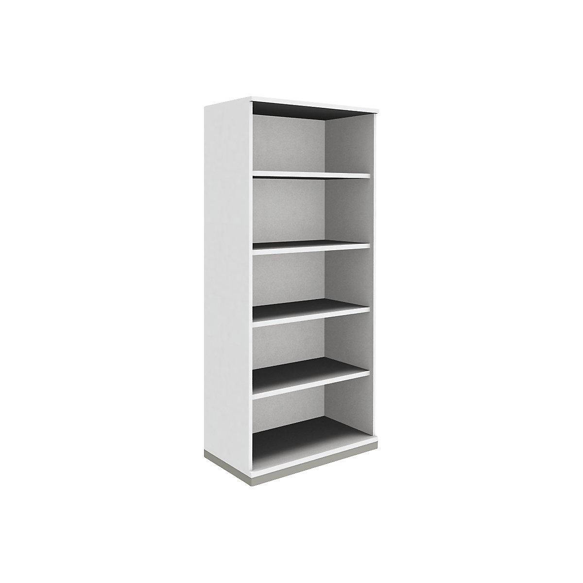 Regal P12 – eurokraft pro, VxŠxD 1869 x 800 x 442 mm, u bijeloj boji-0