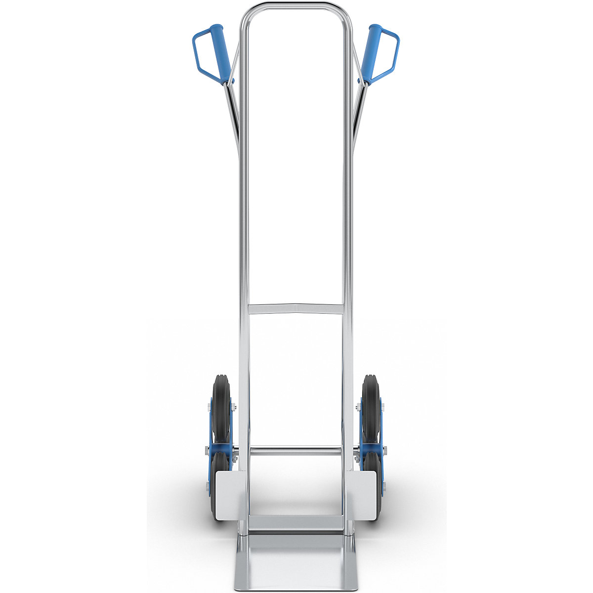 Aluminiowa taczka transportowa do jazdy po schodach – eurokraft basic (Zdjęcie produktu 11)-10