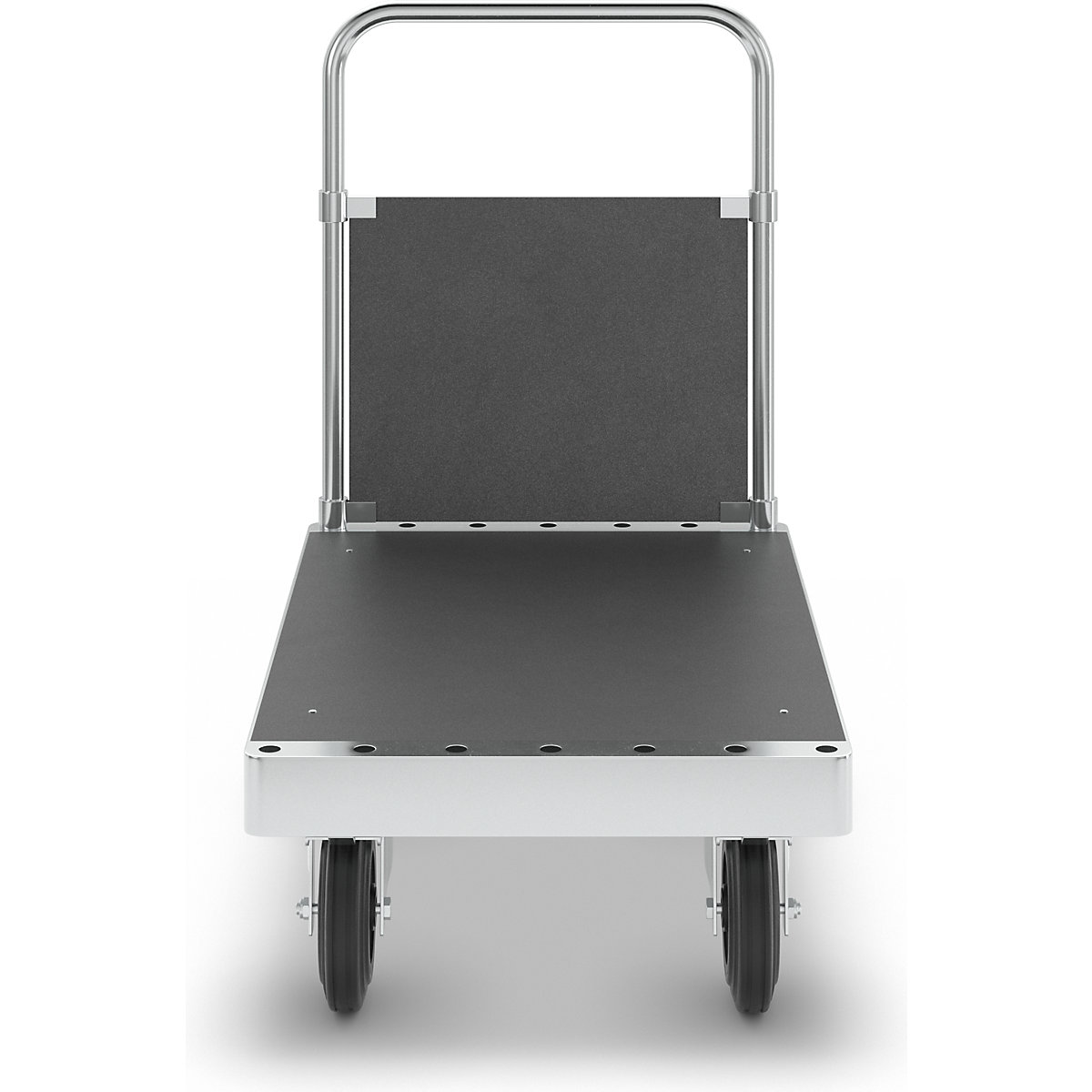 Ocynkowany wózek platformowy JUMBO – Kongamek (Zdjęcie produktu 3)-2