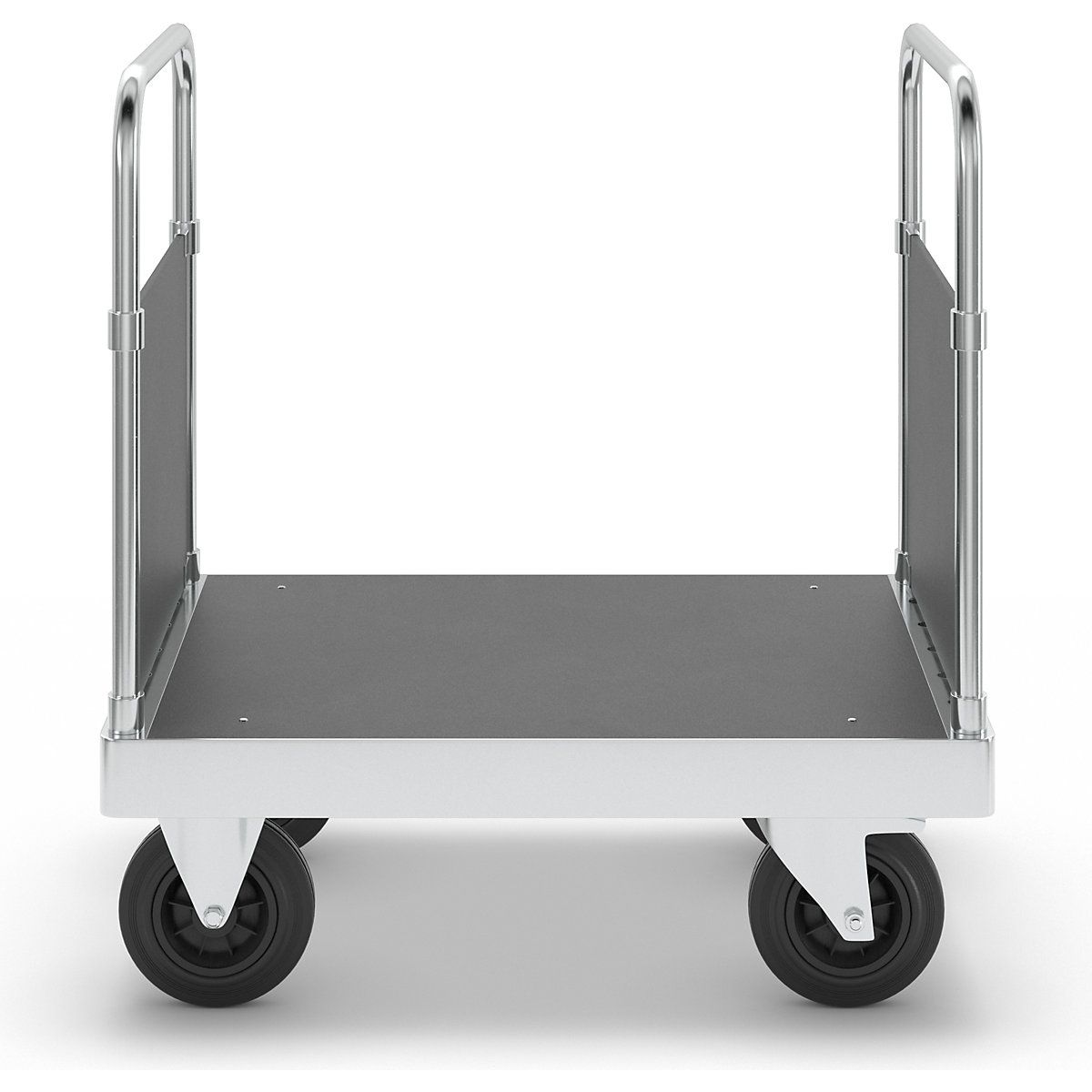 Ocynkowany wózek platformowy JUMBO – Kongamek (Zdjęcie produktu 3)-2