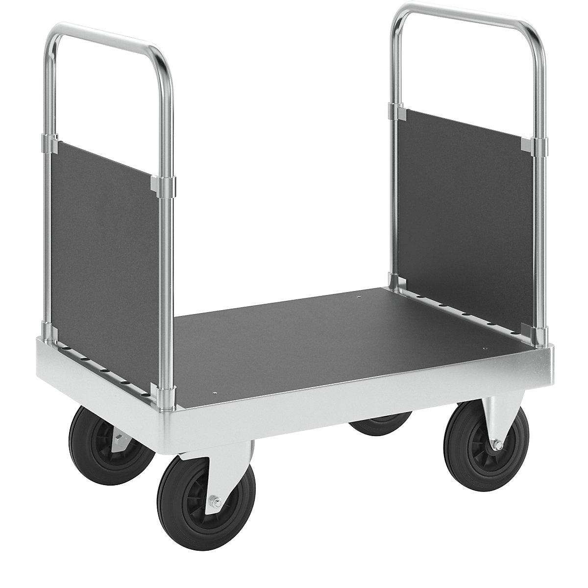 Ocynkowany wózek platformowy JUMBO - Kongamek