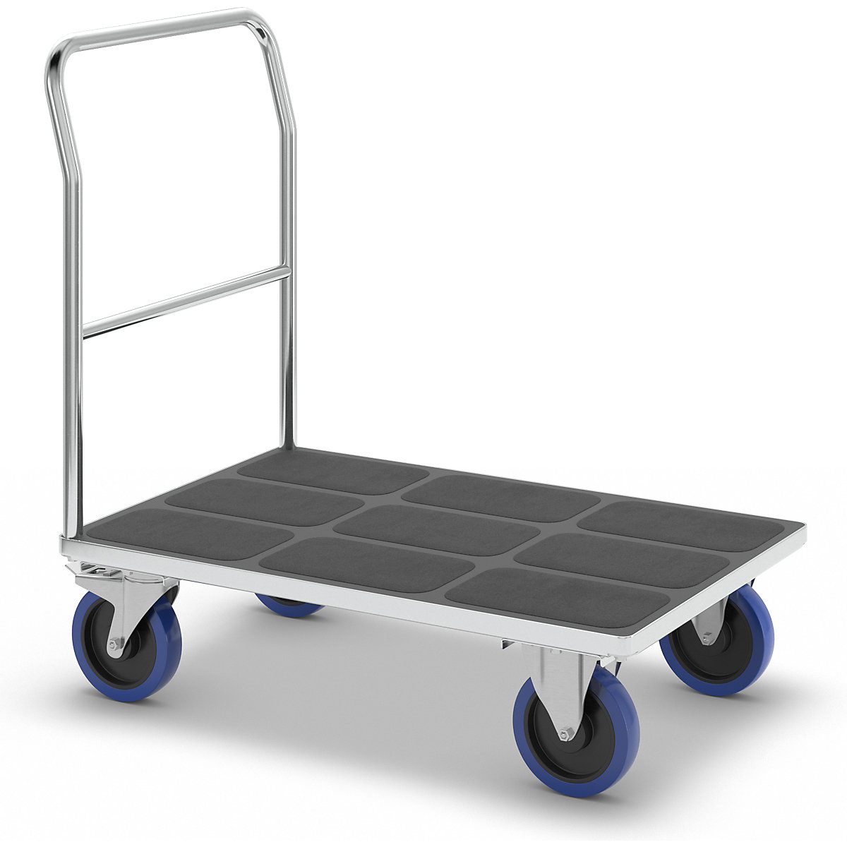 Wózek platformowy z pałąkiem rurowym – eurokraft pro (Zdjęcie produktu 6)-5