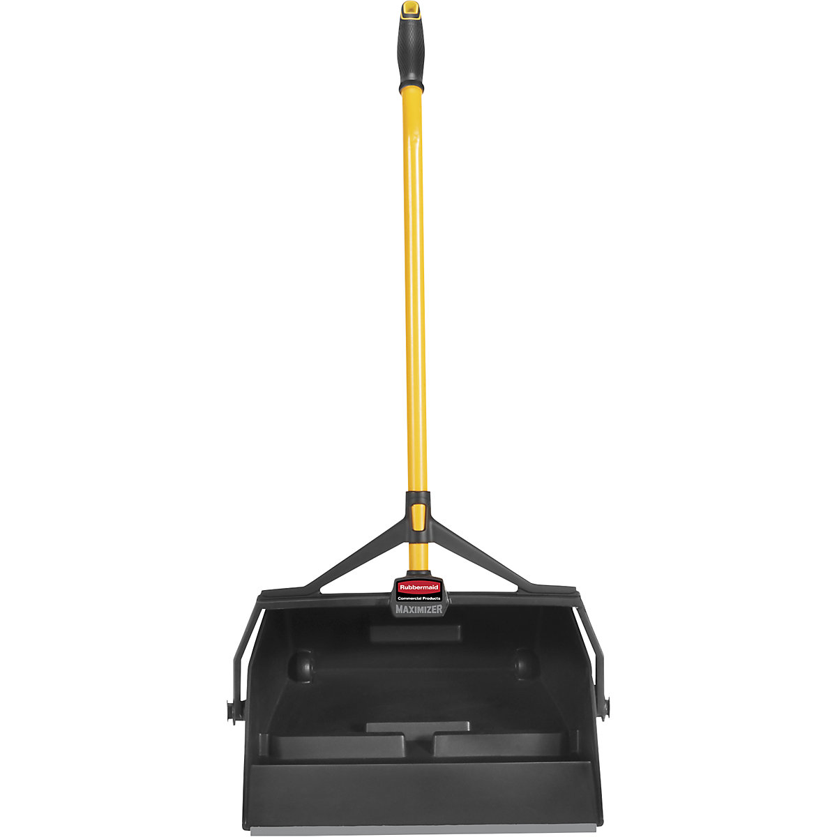 Pá para sujidade molhada/seca – Rubbermaid, AxLxP 737 x 429 x 305 mm, preto/amarelo-0