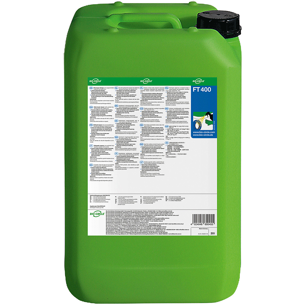 Detergente FT 400 – Bio-Circle