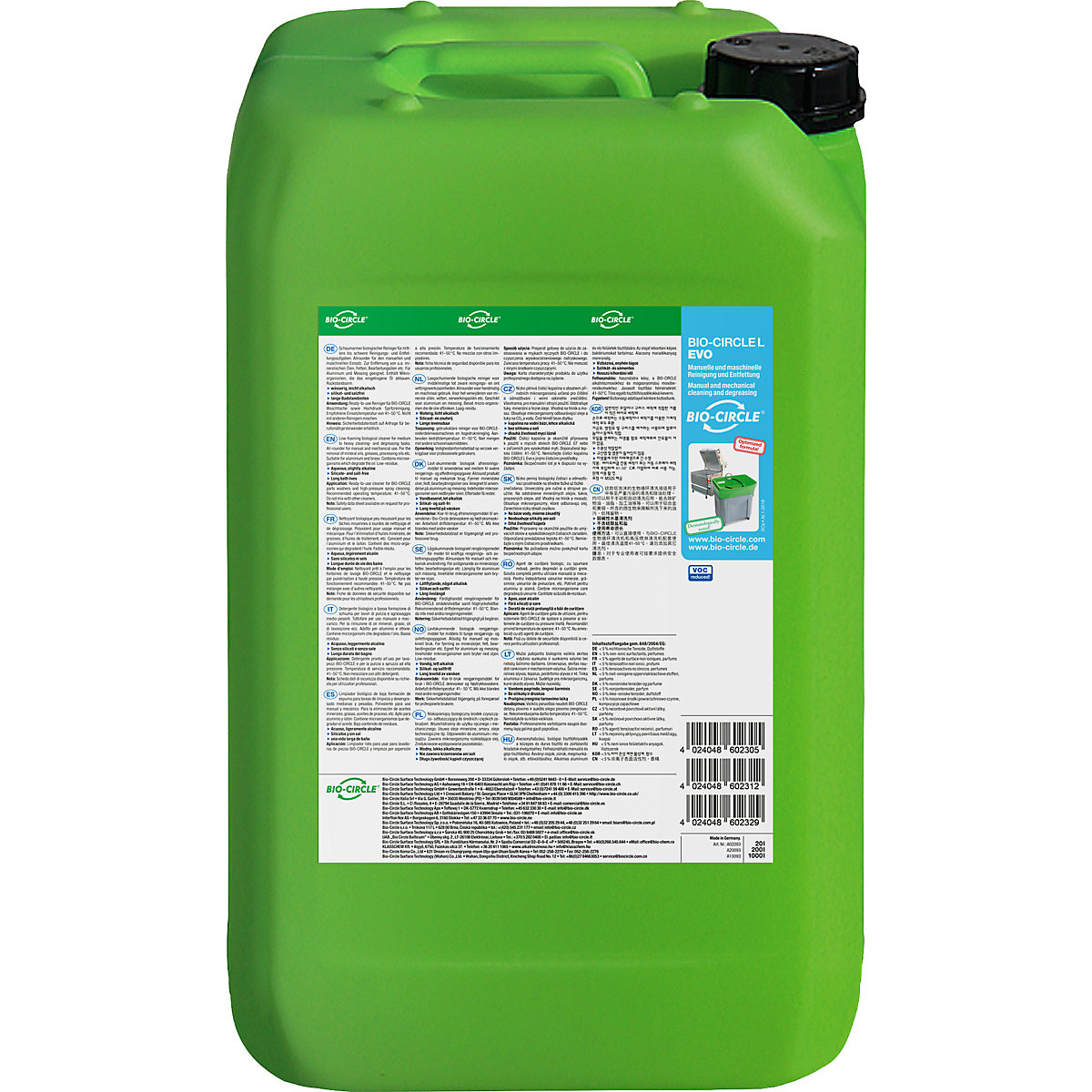 Detergente industrial L EVO – Bio-Circle