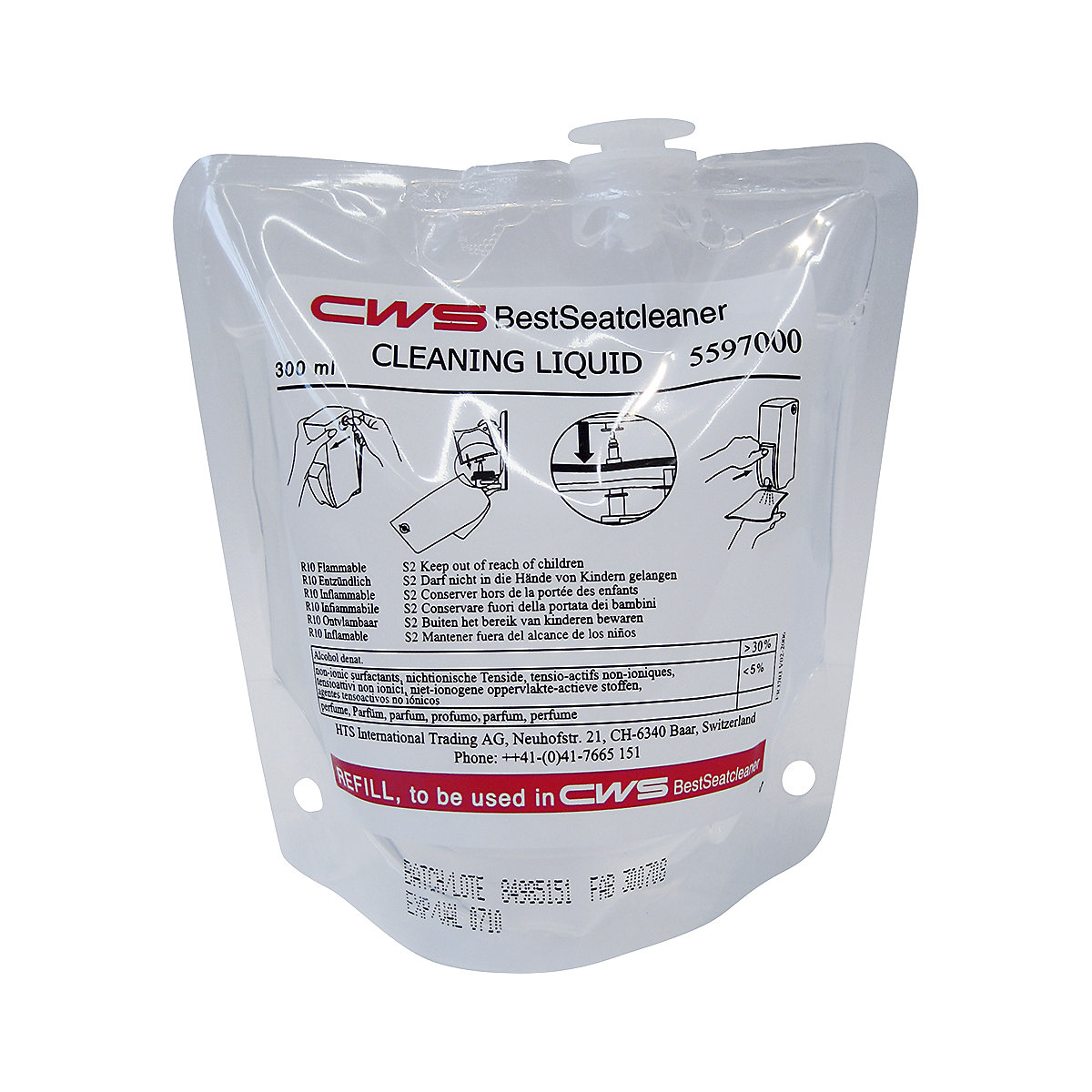 Líquido de limpeza SeatCleaner – CWS