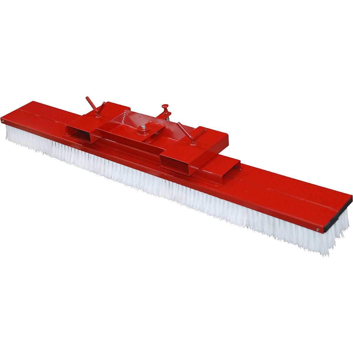 Vassoura para empilhadora – eurokraft pro, regulável, largura 2000 mm-0