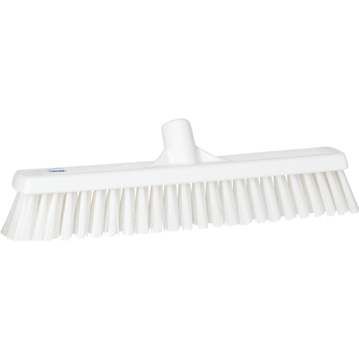 Vassoura – Vikan, largura 410 mm, macia/dura, embalagem de 10 unid., branca-0