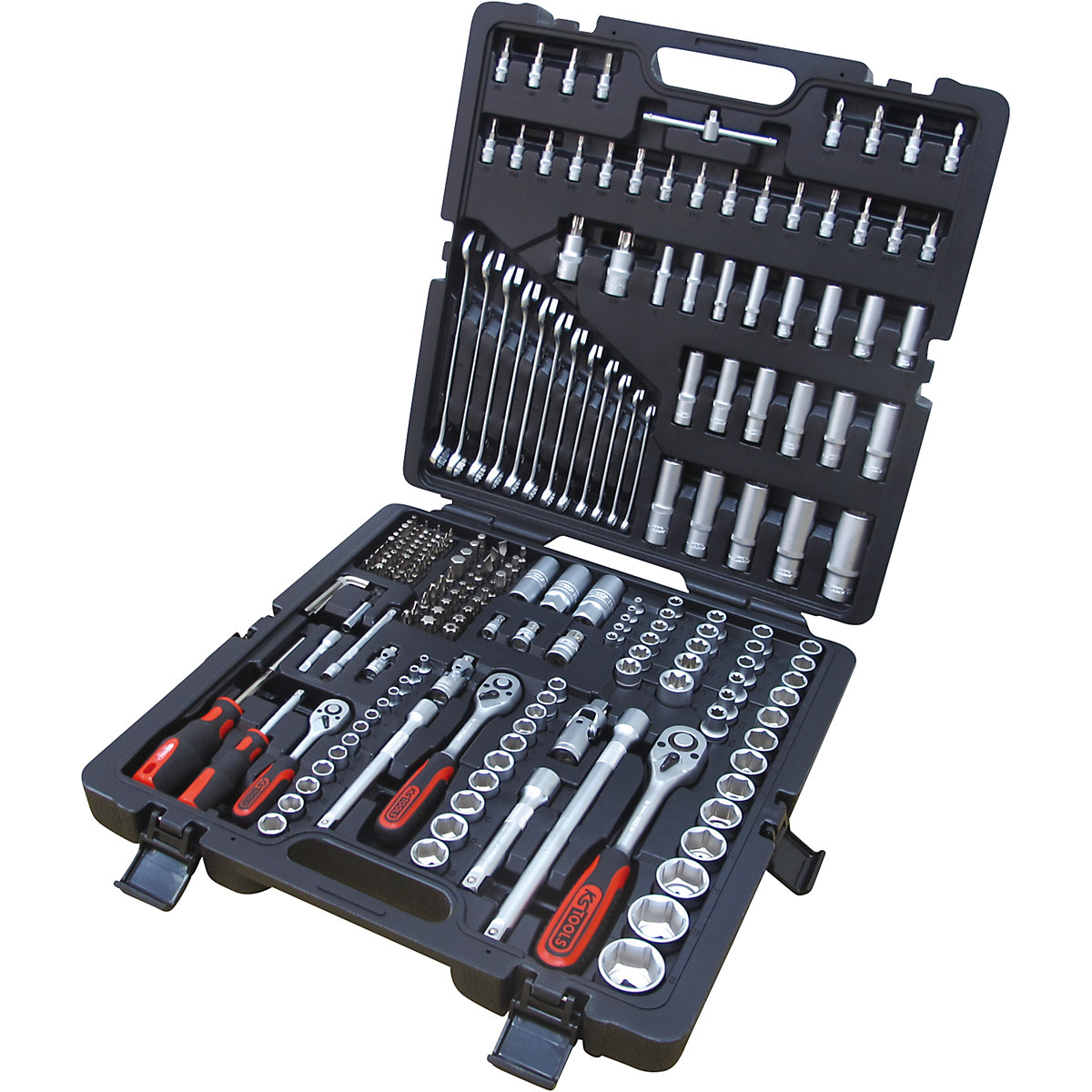 Set di chiavi a bussola 1/4'' + 3/8'' + 1/2'' – KS Tools (Foto prodotto 3)-2