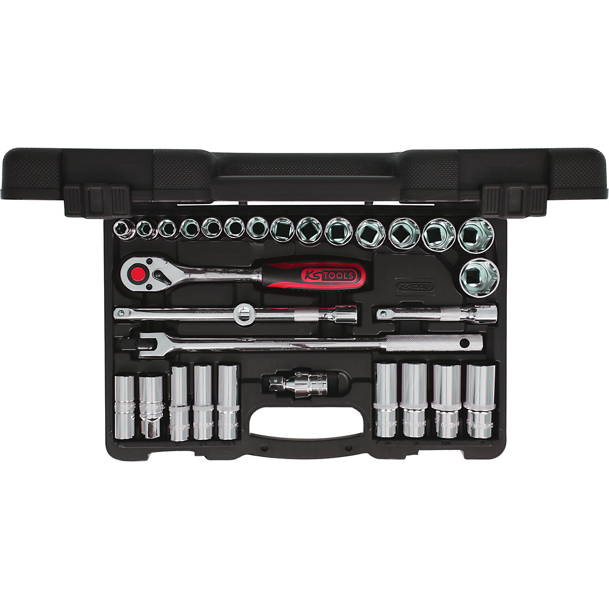 Set di chiavi a bussola da 1/2'' CHROMEplus – KS Tools (Foto prodotto 3)-2