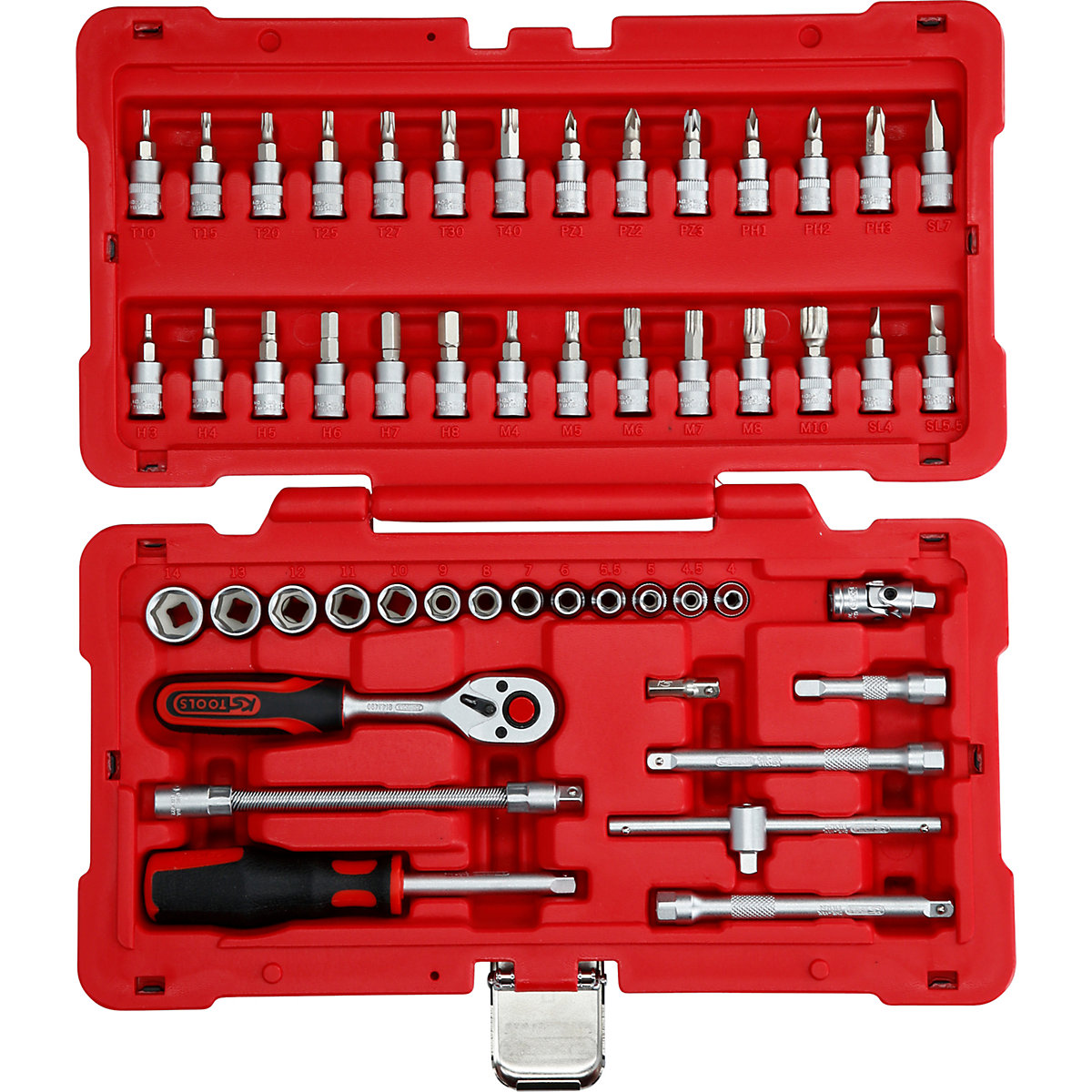 Set di chiavi a bussola da 1/4'' – KS Tools (Foto prodotto 4)-3