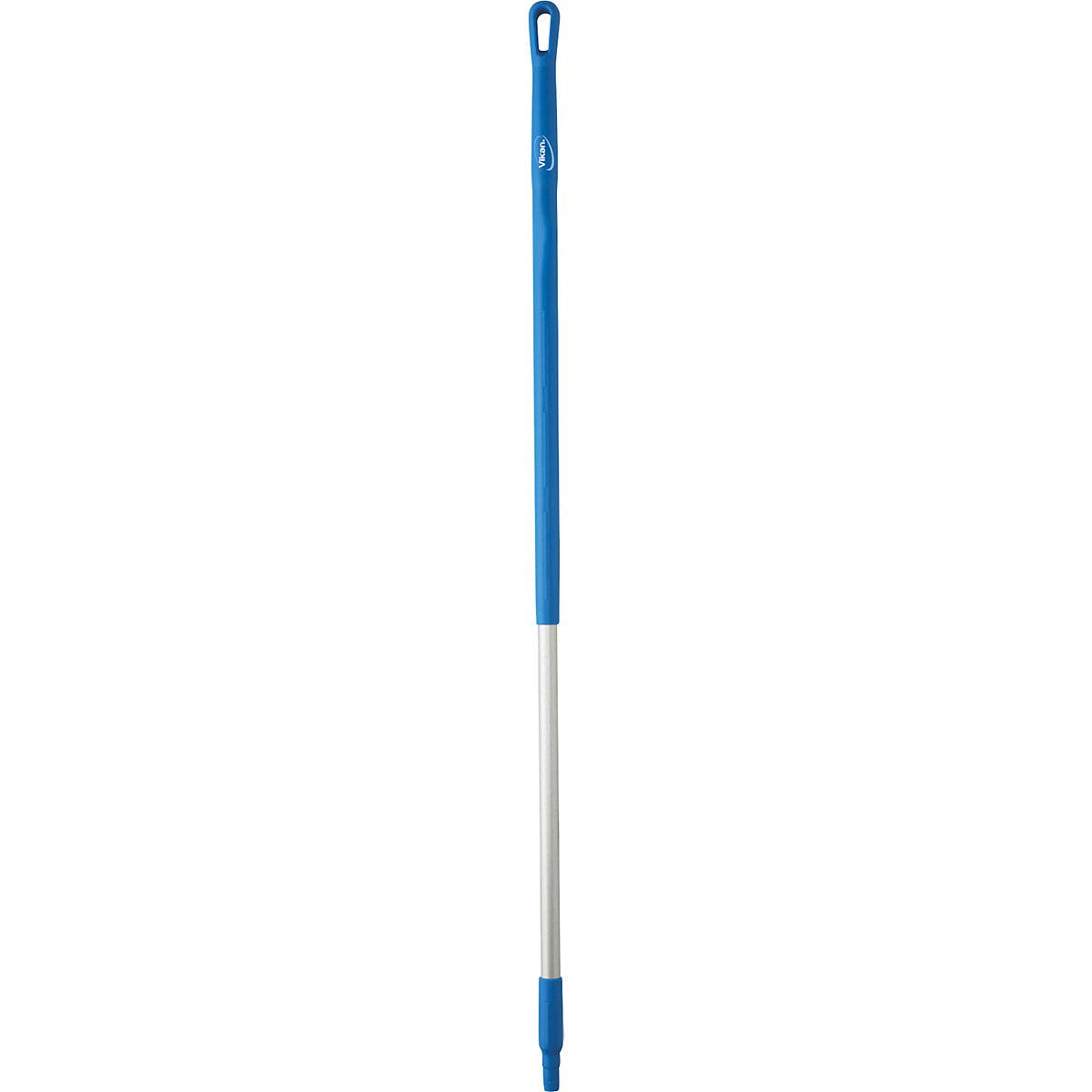 Manico in alluminio, ergonomico – Vikan, Ø 31 mm, lunghezza 1310 mm, conf. da 10 pz., blu-0