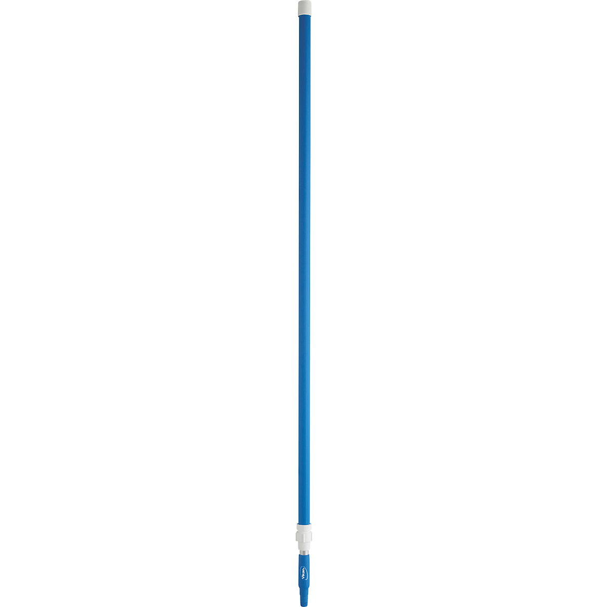 Manico telescopico, ergonomico – Vikan, Ø 32 mm, lunghezza 1575 mm – 2780 mm, conf. da 5 pz., blu-0