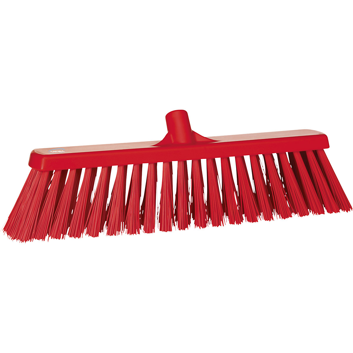 Scopa – Vikan, larghezza 530 mm, molto dura, conf. da 4 pz., rosso-0