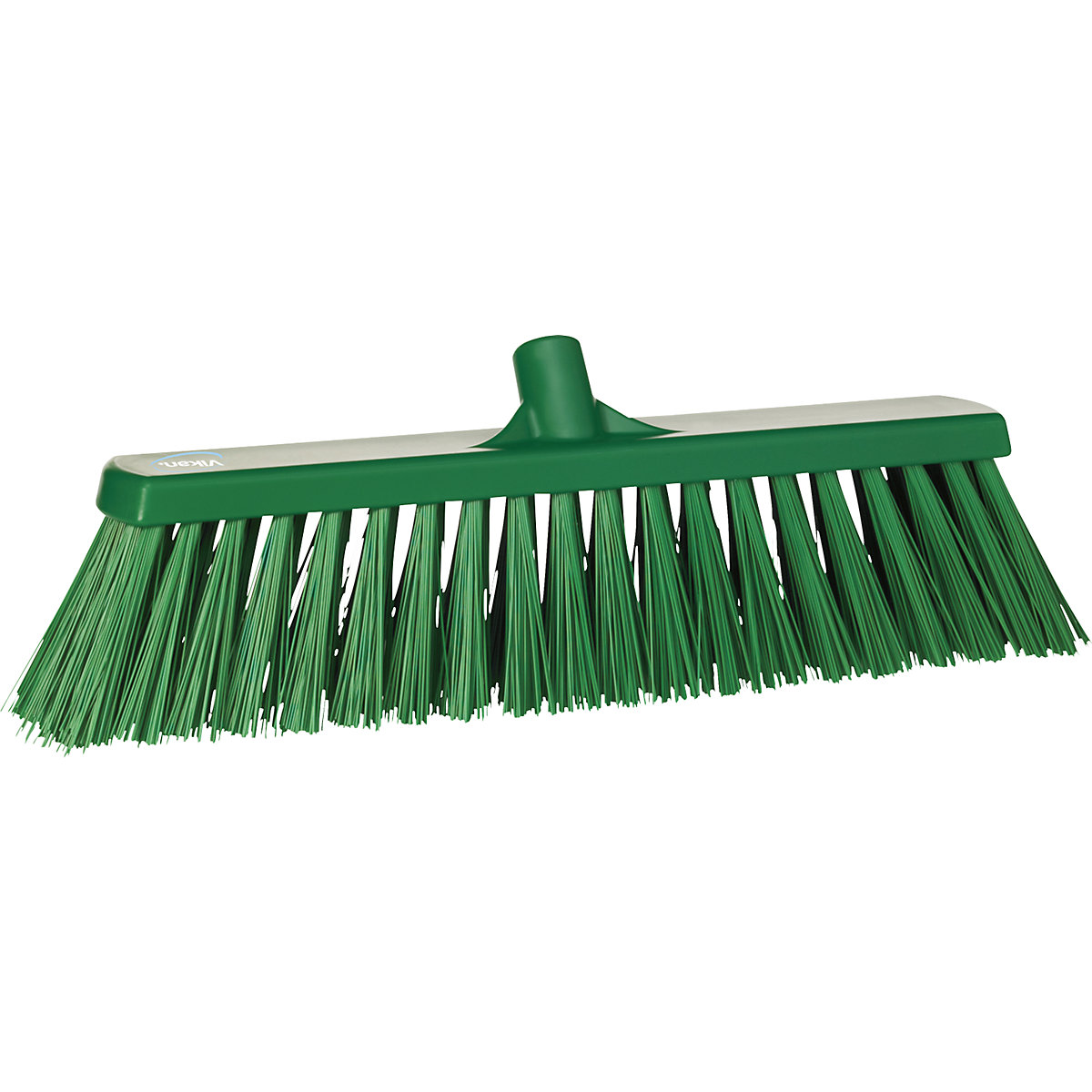 Escoba – Vikan, anchura 530 mm, extradura, UE 4 unid., verde-0