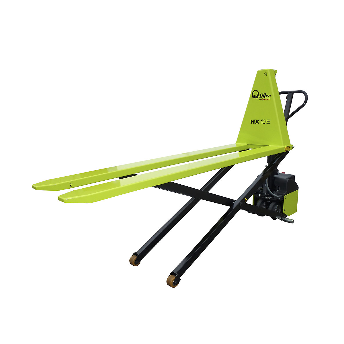 Cărucior elevator cu furci tip foarfece, electro-hidraulic – Pramac (Imagine produs 2)-1