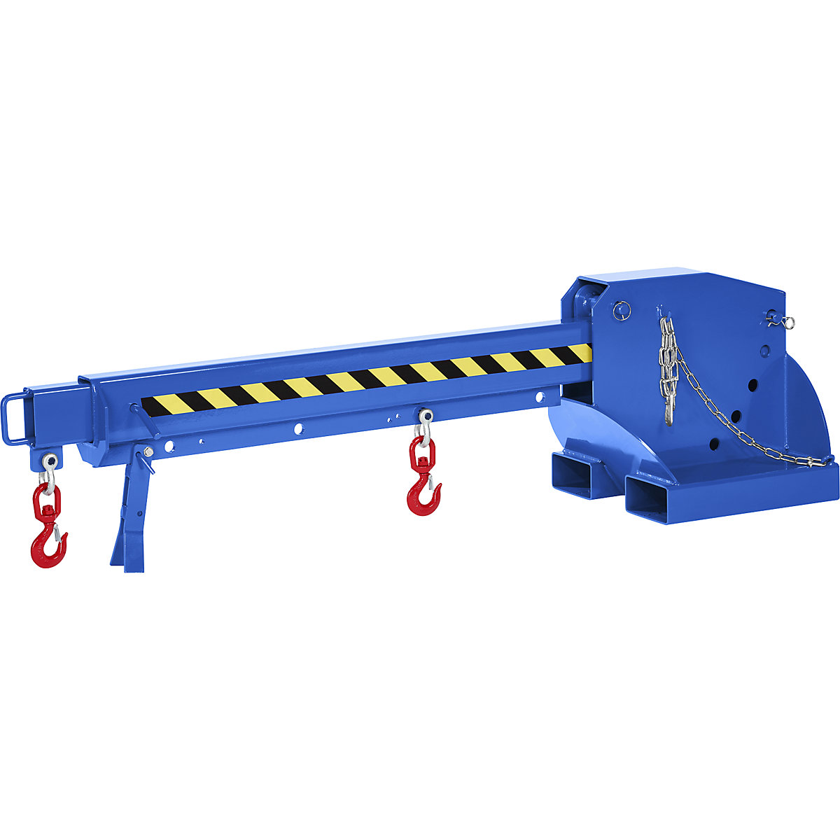 Stivuitor telescopic – eurokraft pro, reglare a înălțimii în 5 trepte, capacitate portantă 1250 – 8000 kg, albastru gențiană-0