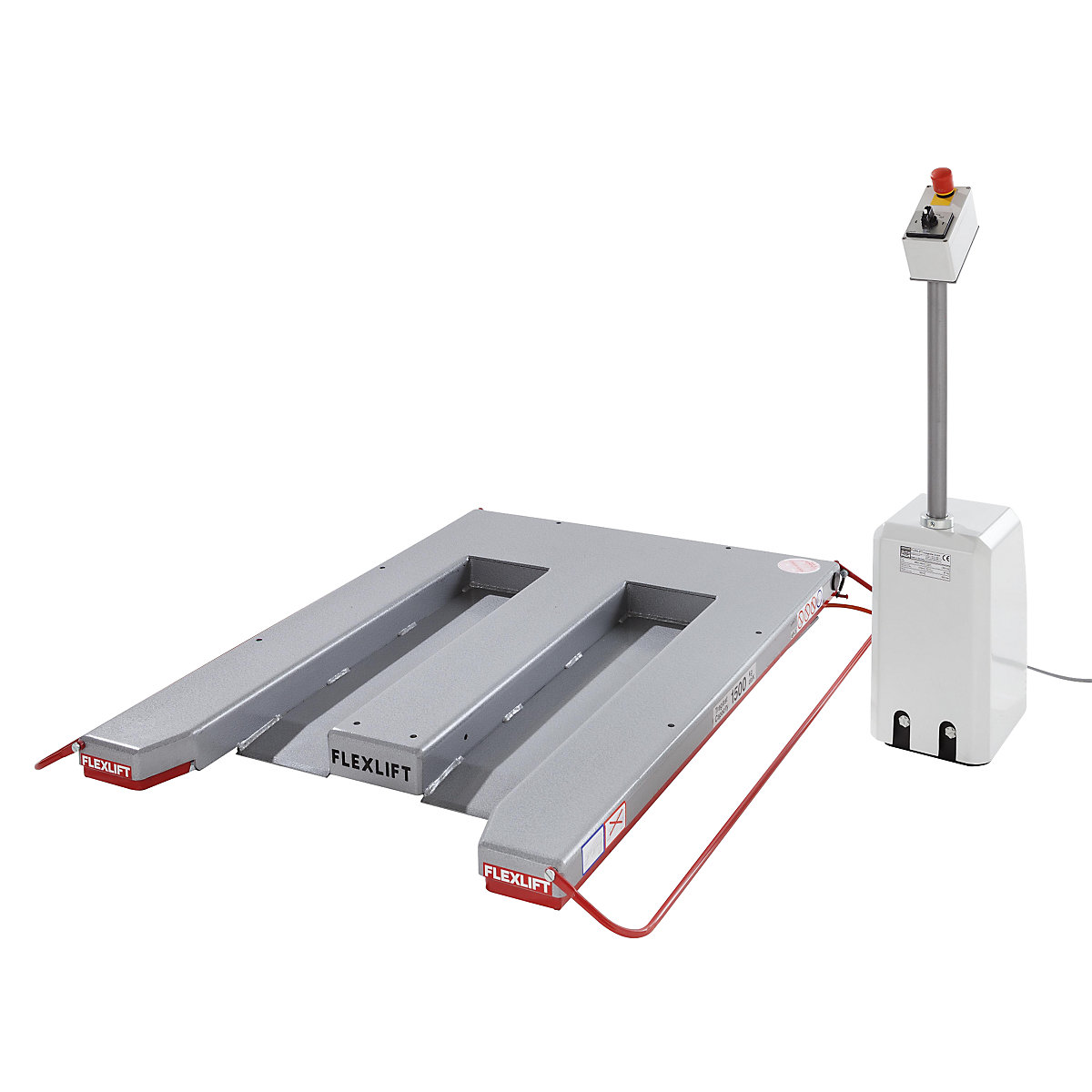 Platformă de ridicare cu formă plată, tip E – Flexlift (Imagine produs 7)-6