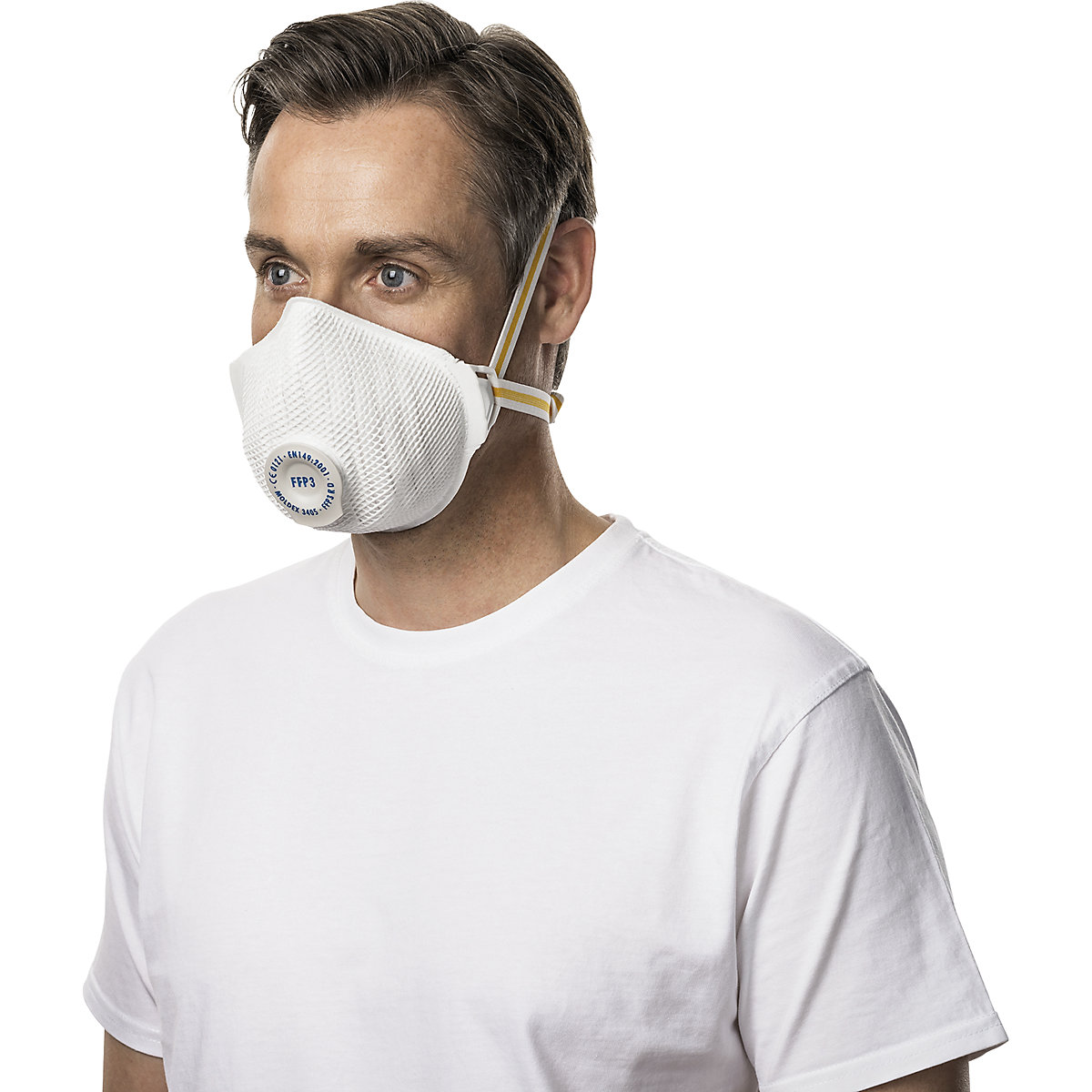 Masque de protection respiratoire FFP3 R D avec clapet d'expiration AIR PLUS – MOLDEX (Illustration du produit 5)-4