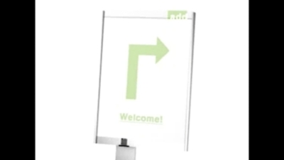 Floor stand with notice panel – DURABLE (Product illustration 13)-12