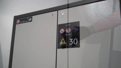 Fire resistant hazardous goods cupboard, type 30 – asecos (Product illustration 7)-6