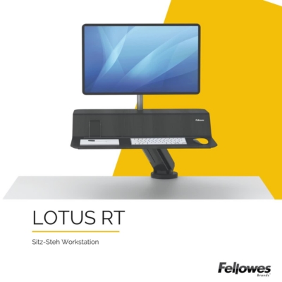 Lotus™ RT Sitz-Steh-Workstation, für 1 Monitor Fellowes (Produktabbildung 6)-5