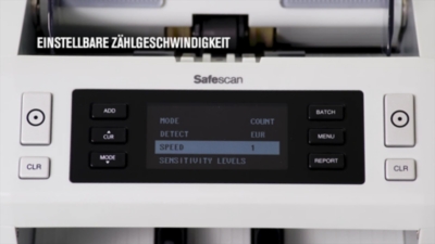 Geldzählmaschine für sortierte Zählung Safescan (Produktabbildung 10)-9