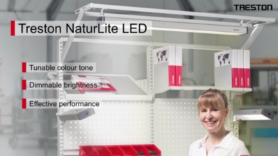 NatureLite LED-es munkahelyi lámpa – Treston (Termék képe 2)-1