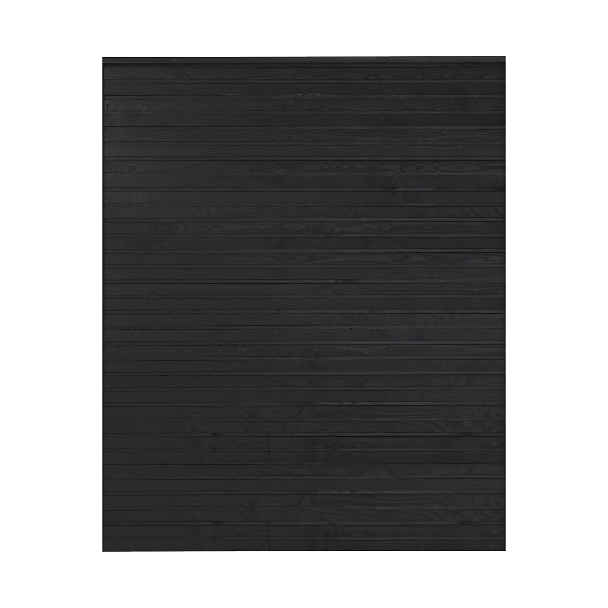 Profilna ograda PLUS Plank, drvo, ŠxV 1740 x 2030 mm, u crnoj boji-0