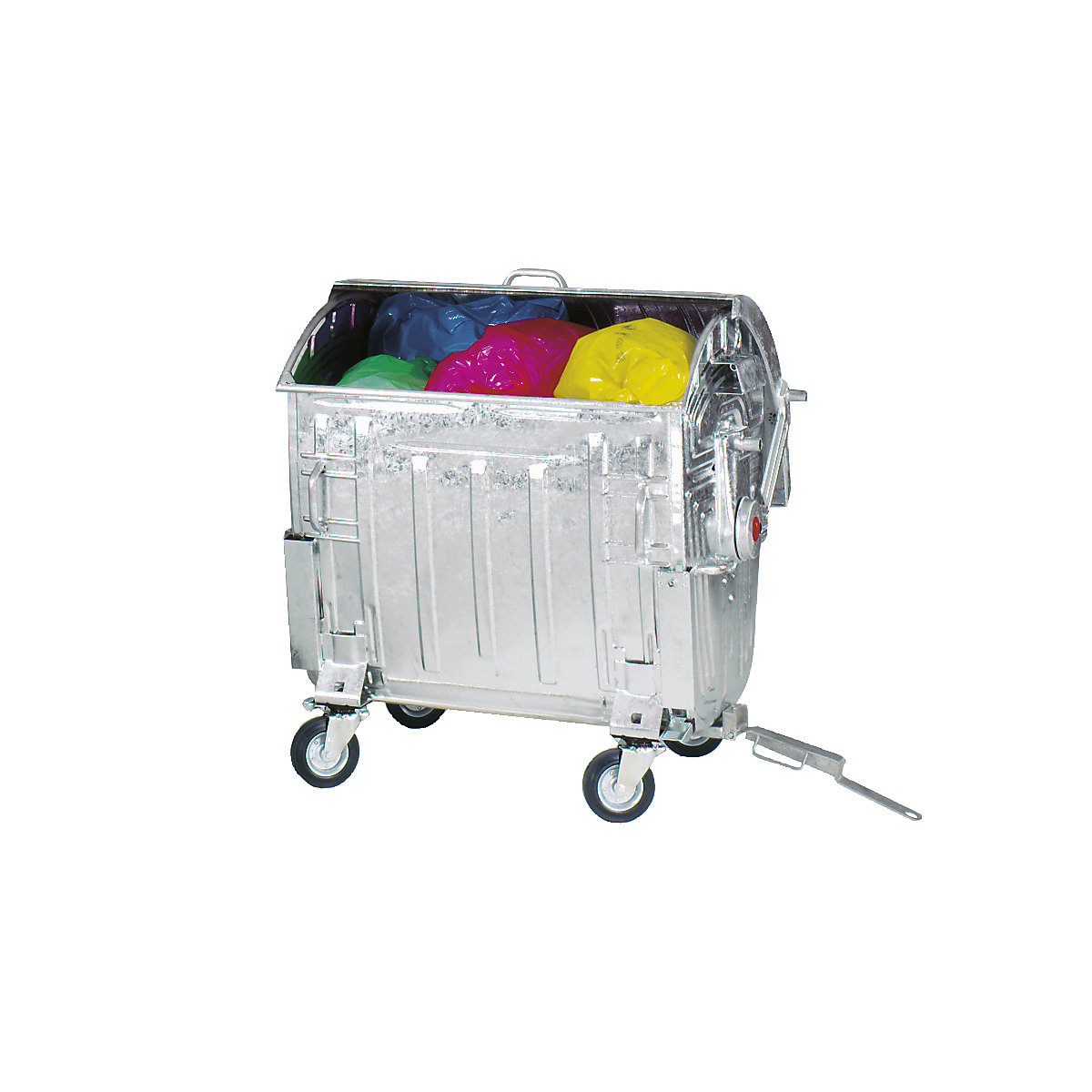 Kontejner za smeće od čelika, DIN EN 840-5/-6