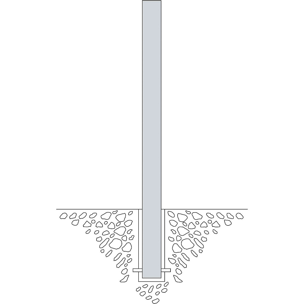 Zahrazovací sloupek Morion – Moravia (Obrázek výrobku 5)-4