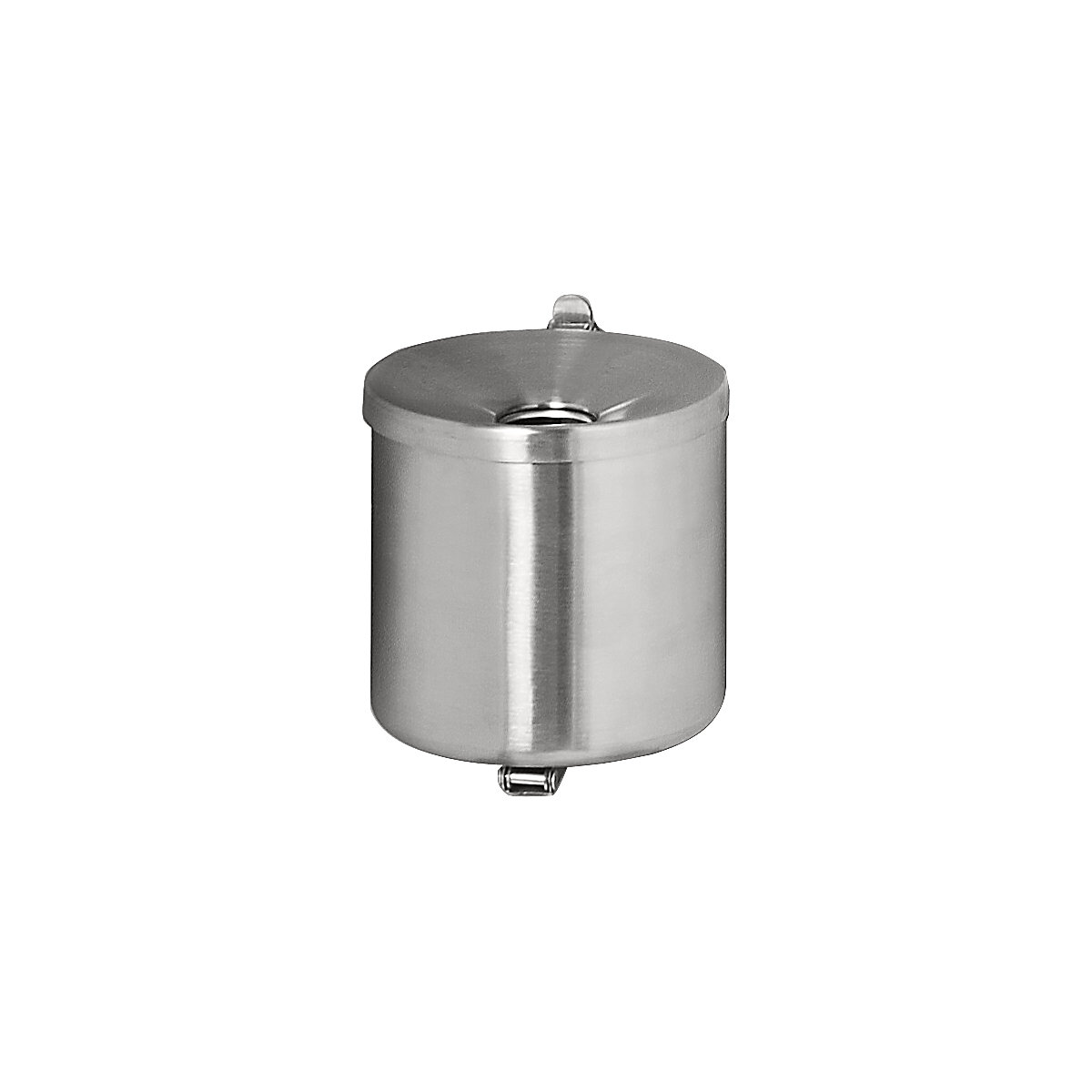 Bezpečnostní nástěnný popelník, výška 145 mm, ušlechtilá ocel-0