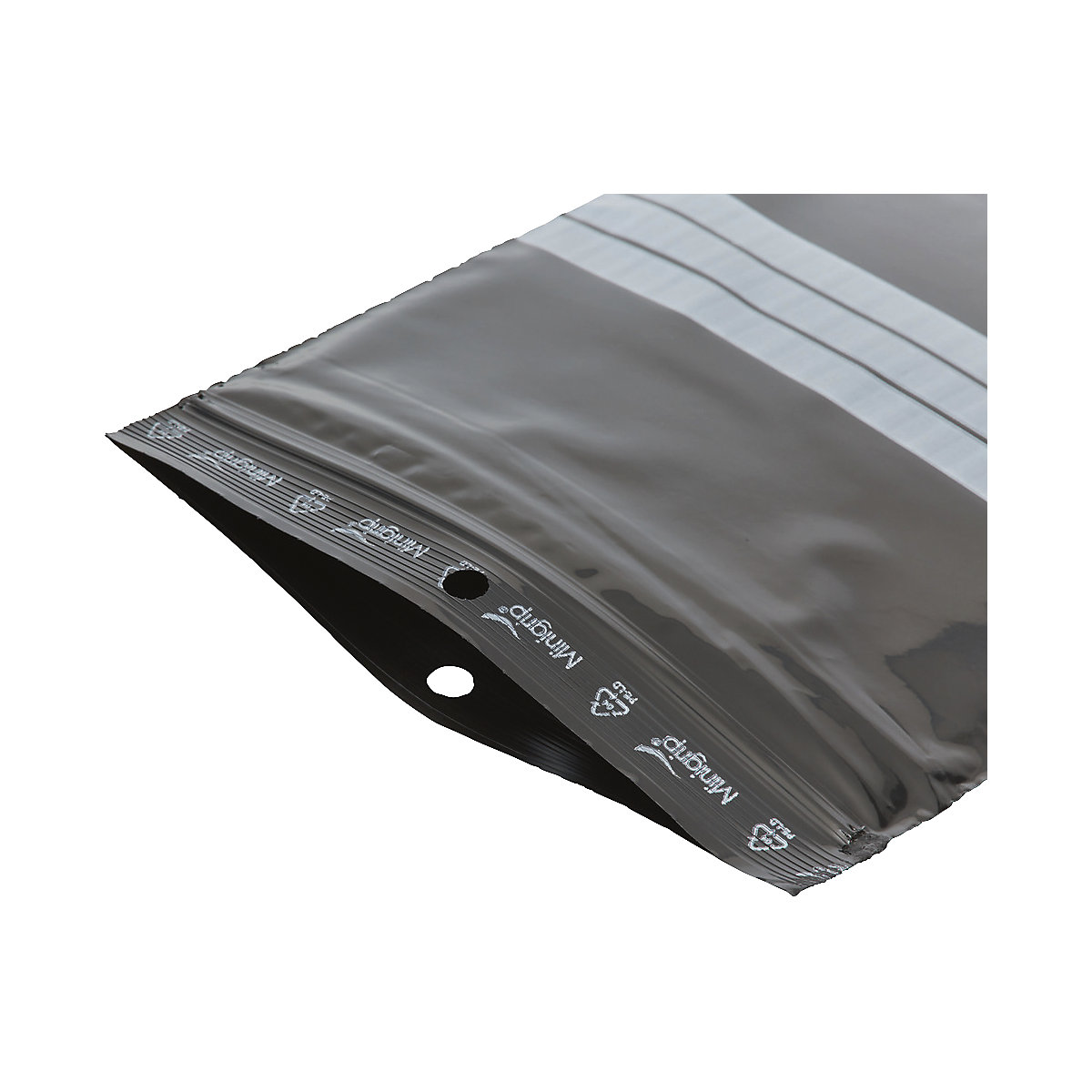 Premium Druckverschlussbeutel schwarz (Produktabbildung 2)-1