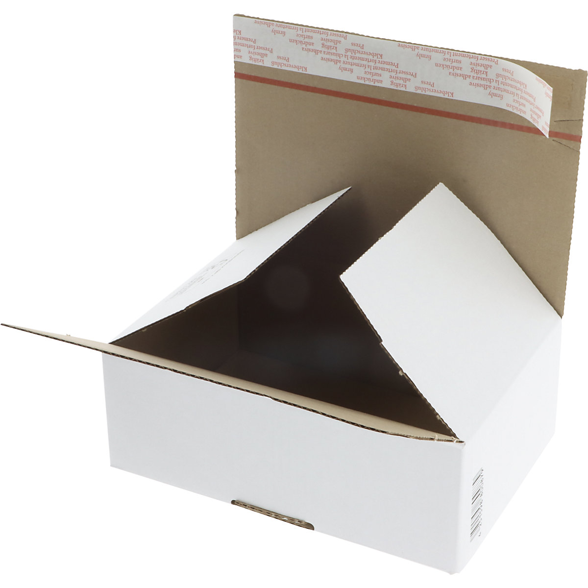 Speedbox Karton weiß ratioform flow (Produktabbildung 4)-3