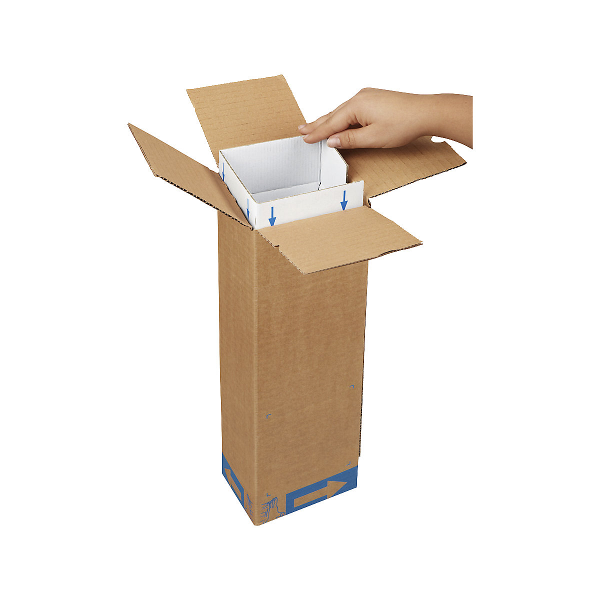 Flaschenverpackung Care, Post/DHL ratioform