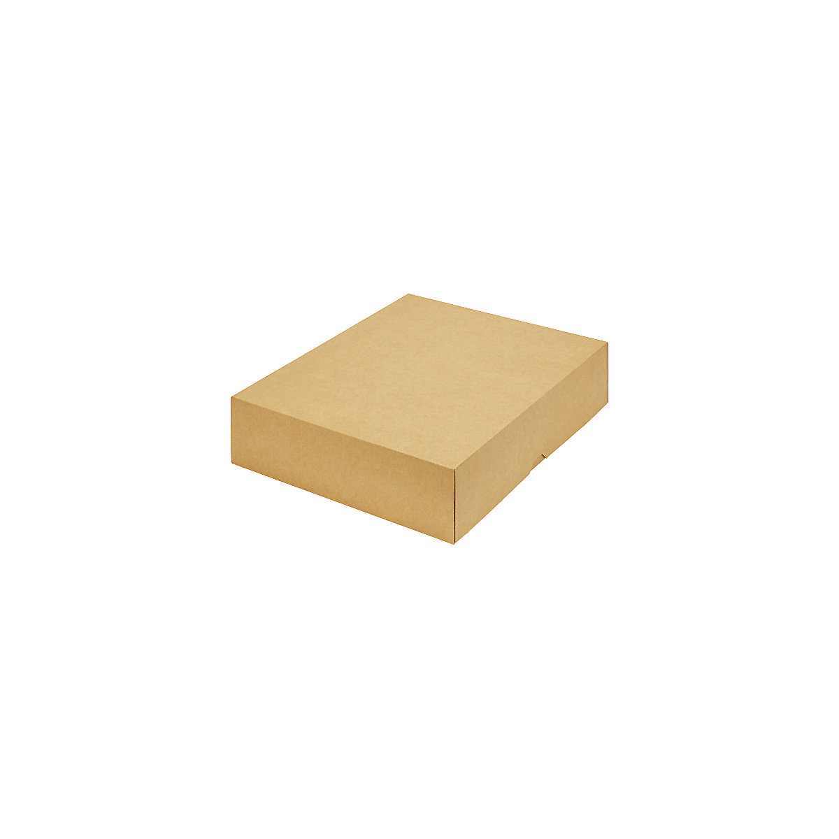 Stülpdeckelkarton ratioform terra, zweiteilig, Innenmaße 355 x 275 x 80 mm, B4, braun, ab 20 Stk-24