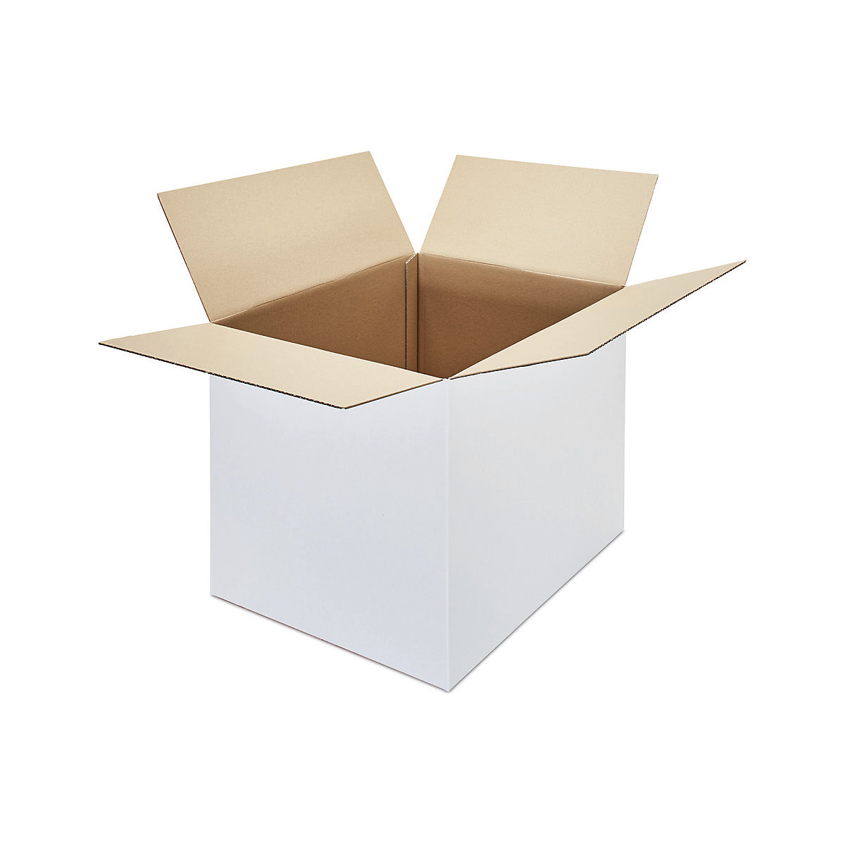 Wellpapp-Faltkarton weiß ratioform economy (Produktabbildung 4)-3