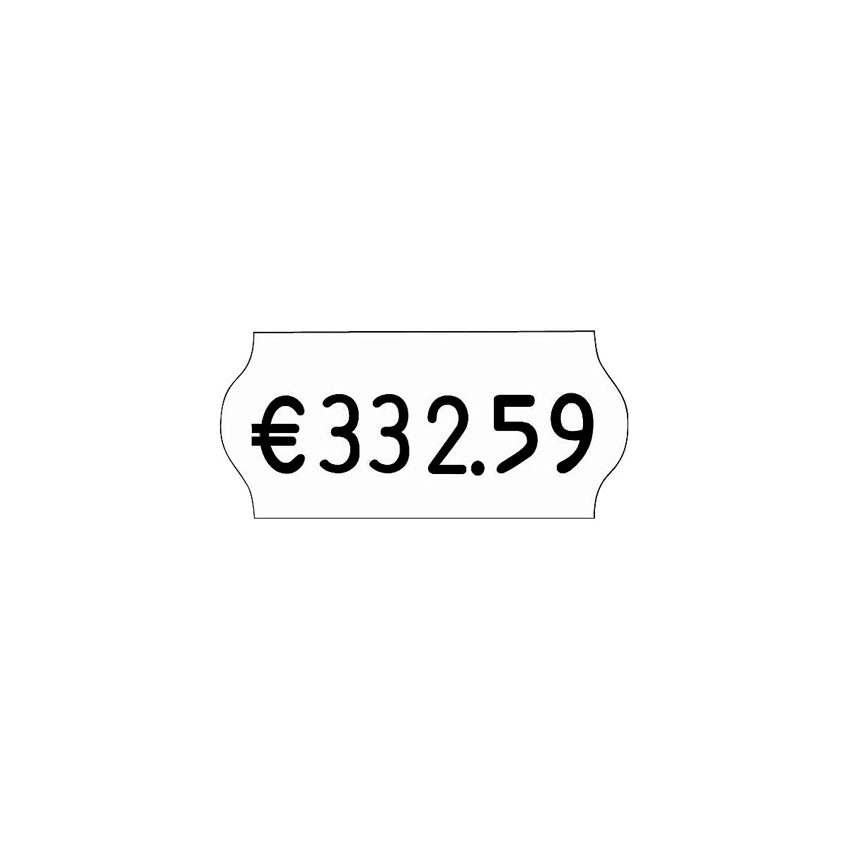 Etiketten für Preisauszeichner ratioform