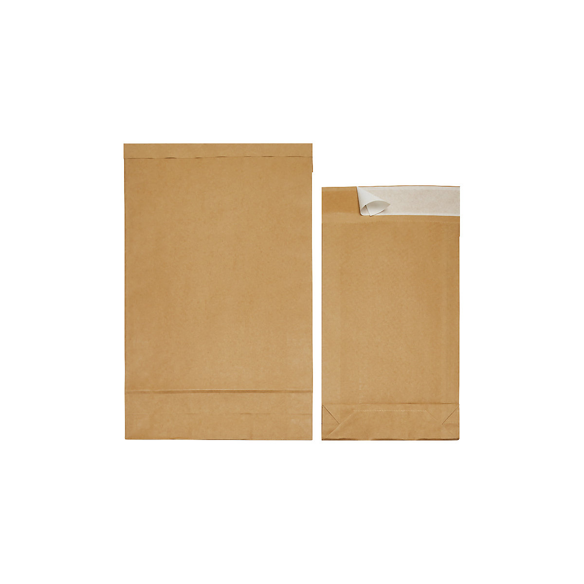 Faltentasche Kraftpapier