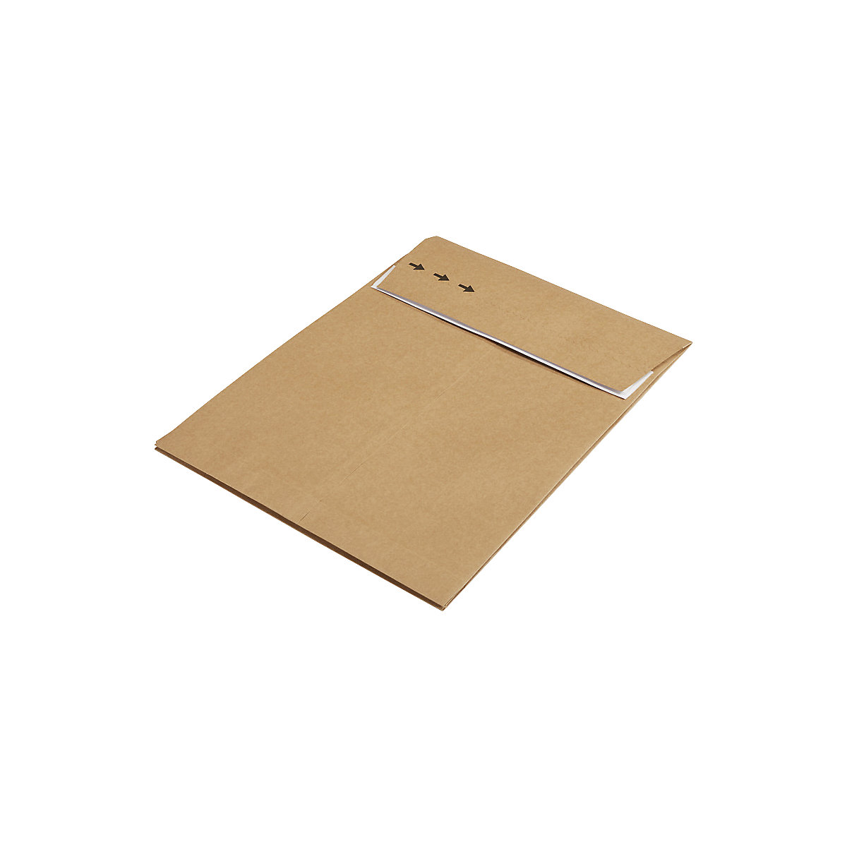 Faltentasche retourengeeignet ratioform flow