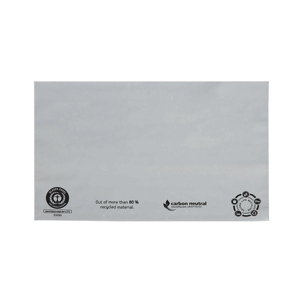 Versandtasche 80 % Recyclinganteil ratioform terra (Produktabbildung 2)-1
