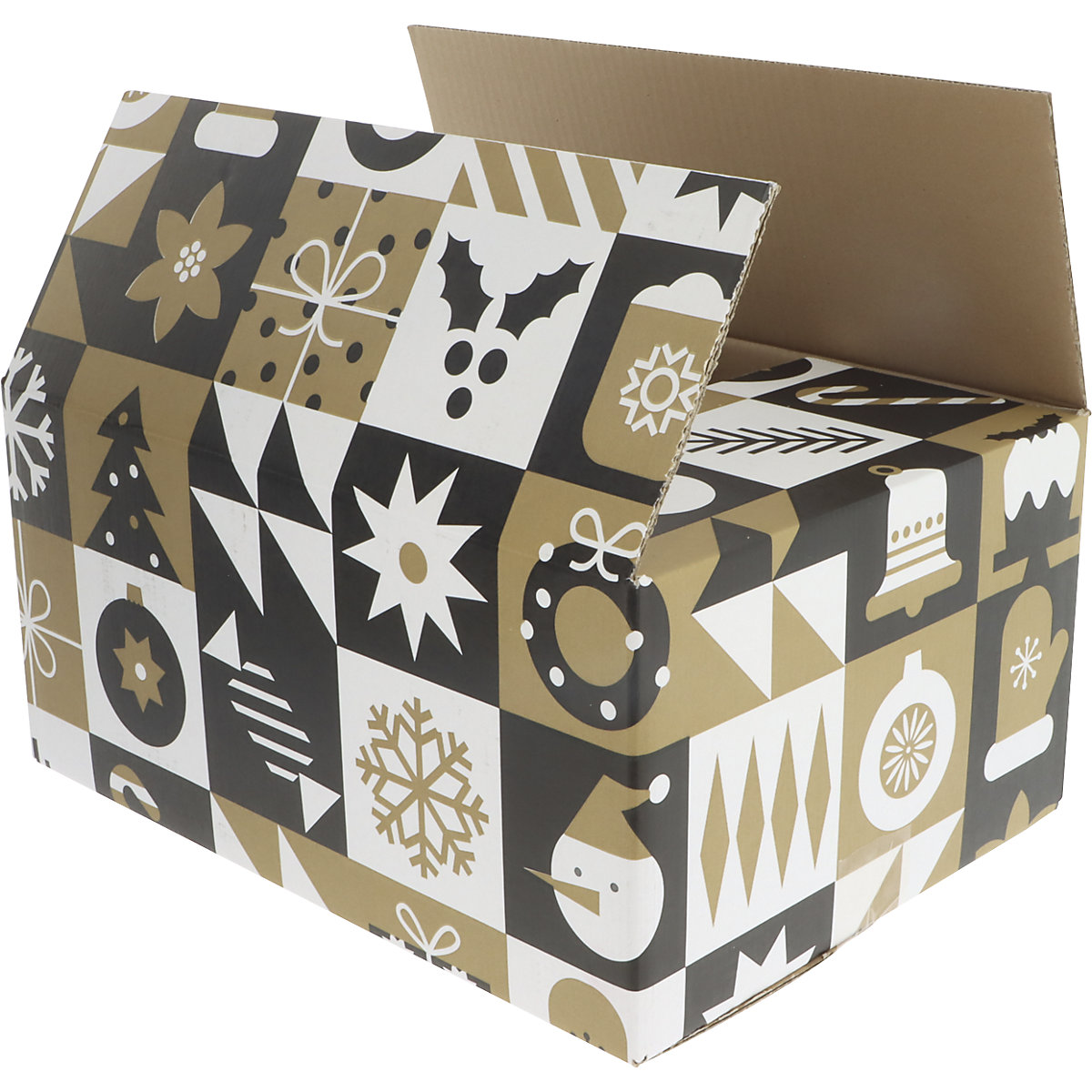 Geschenkbox Christmas Pattern