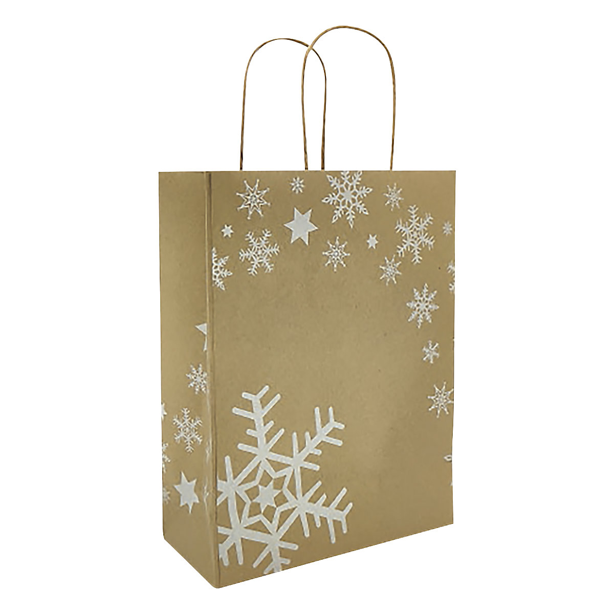 Papiertragetasche Snowflakes