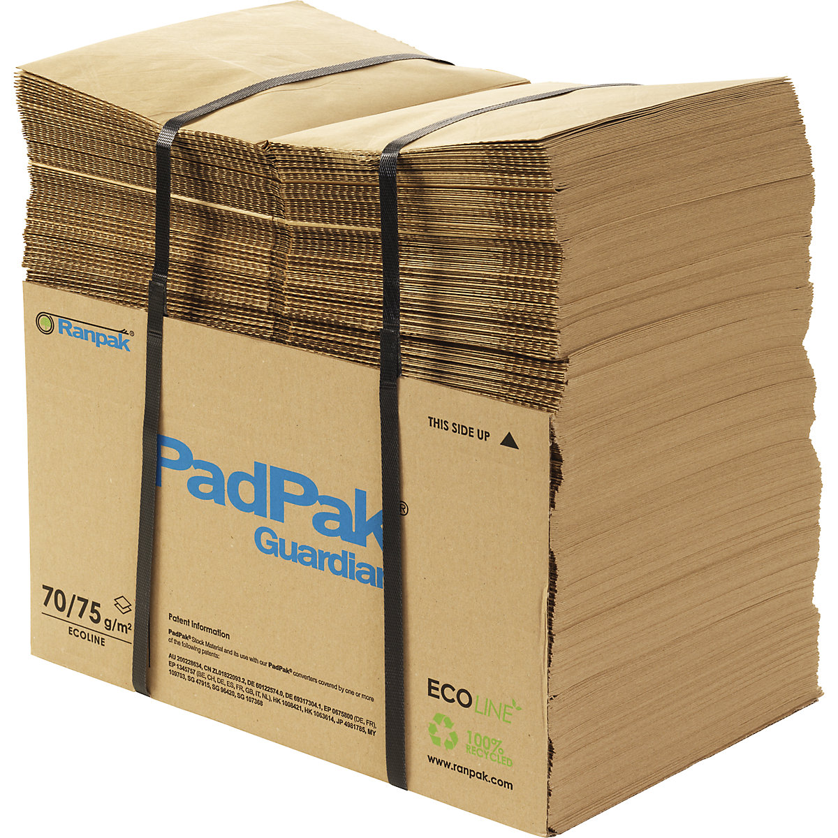 PadPak Guardian Papier, recycelt ratioform terra