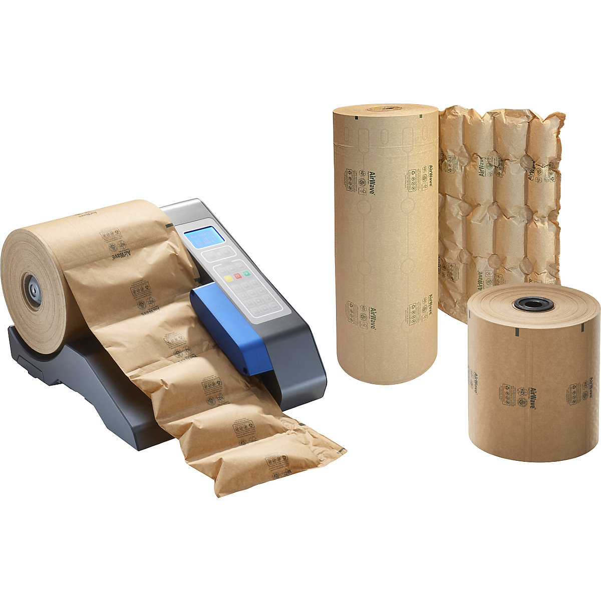 Luftkissenfolie AirWave® Papier ratioform terra (Produktabbildung 3)-2