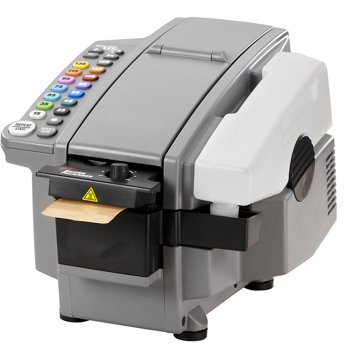 Dispenser voor gegomd plakband